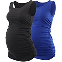 Los mejores  - Topwhere Chaleco de Maternidad - Top de Maternidad Embarazo para Mujer
